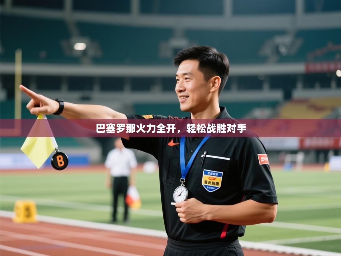 巴塞罗那火力全开，轻松战胜对手